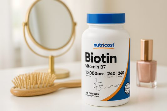 Transform Your Hair, Skin, and Nails with Nutricost Biotin 10,000mcg