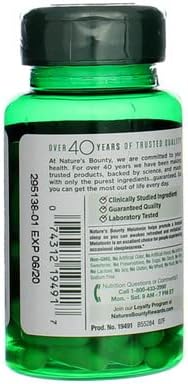 Nature's Bounty Melatonin 10mg Capsules 60 ea (Pack of 3)