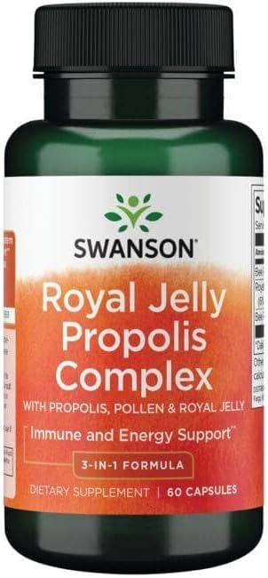 Swanson Ultra Royal Jelly Propolis Complex 60 Capsules