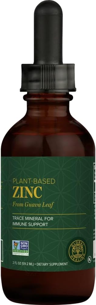 Global Healing Center - Quercetin and Zinc Kit - Immune System Support, Response to Ocassional Allergies, Hormone Balance