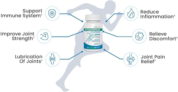 Advanced Bone & Joint Support Supplement | Promotes Healthy Joint Function & Relief from Joint Discomfort | Enhance Cartilage Flexibility & Range of Motion - 120 Count (Pack of 3)