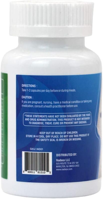 Digestive ENZYMES 1000MG + Prebiotics and Probiotics for Women and Men - 60 Capsules