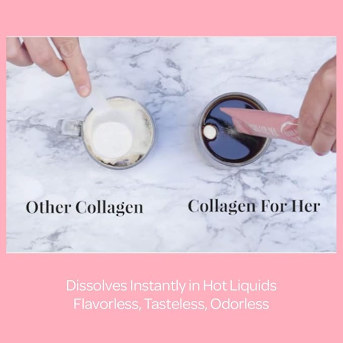 Unflavored Collagen Peptides Powder - Hydrolyzed Collagen Protein Supplement for Women | Vital for Hair, Skin, Nails, Gut Support, Paleo, Keto (41 Servings)