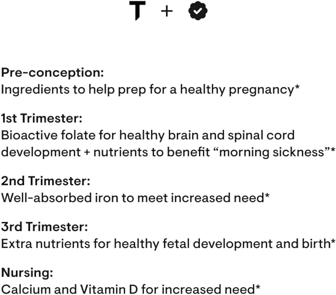 THORNE Basic Prenatal - Well-Researched Folate Multi for Pregnant and Nursing Women Includes 18 Vitamins and Minerals, Plus Choline - 90 Capsules - 30 Servings