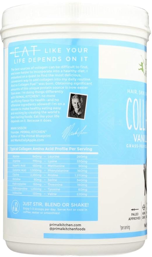 Primal Kitchen (NOT A CASE) Collagen Fuel VNLL CCNUT