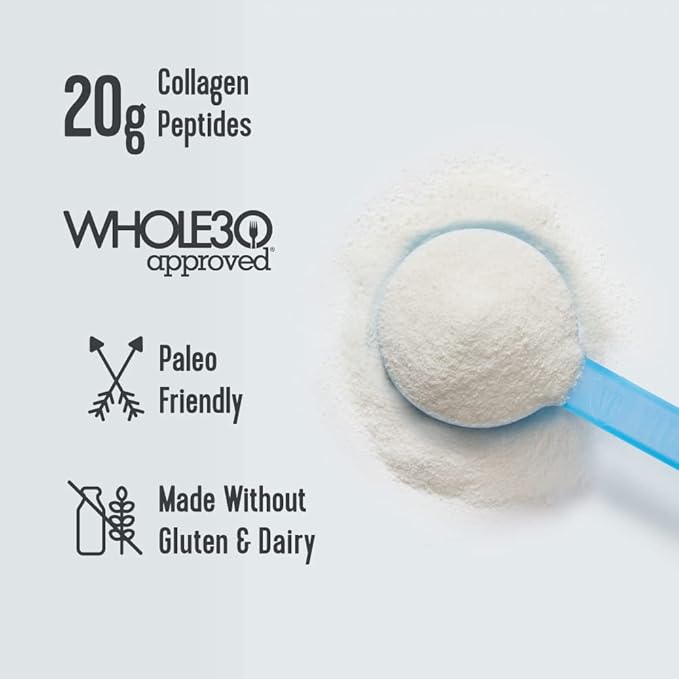 Vital Proteins Collagen Peptides Powder Unflavored 9.33 OZ+Marine Collagen