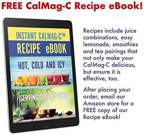 Instant Cal Mag C – Fast-Acting, Absorbable Calcium, Magnesium and Vitamin C – Replenishes Calcium & Magnesium, Enhances Body Function & Helps Prevent Depletions – Improved Sleep