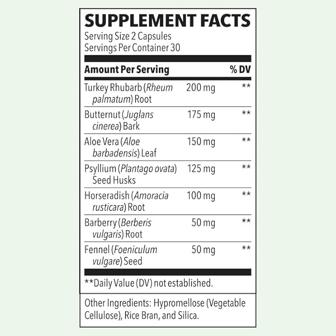 LifeSeasons - Regulari-T - Bowel Support - Constipation Relief Supplement - Natural Laxative - Maintain Healthy Colon Regulation and Elimination - Stool Softening - Reduce Gas Discomfort - 60 Capsules