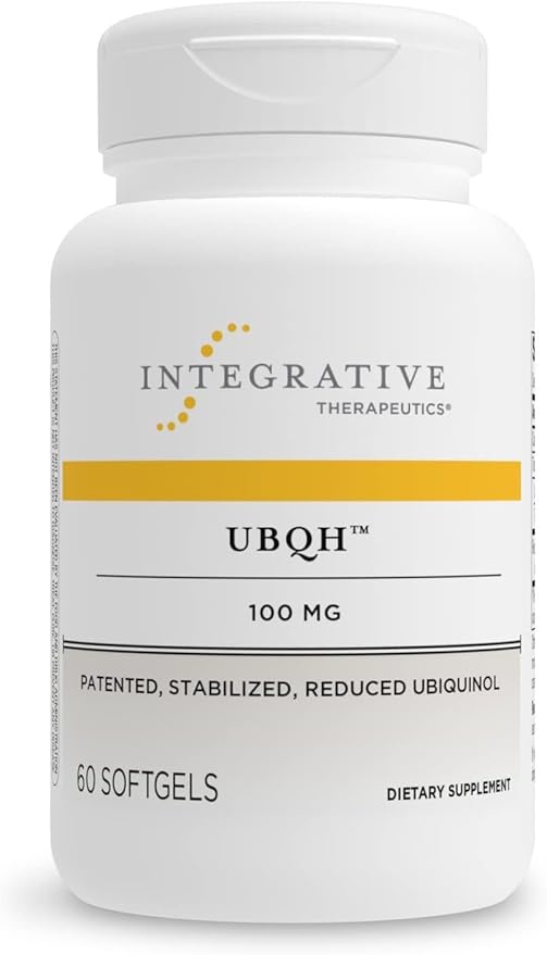 Integrative Therapeutics UBQH 100 mg - Reduced Form CoQ10 Supplement to Support Cellular Energy* - Dairy Free - 60 Softgels