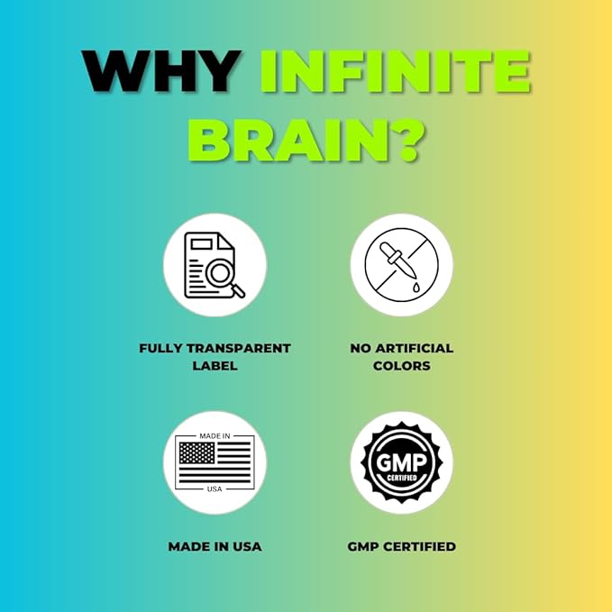 Psycho Pharma. Infinite Brain Nootropic Game Changer. Compete Win (Plato's Lemon Punch, 30 Serving)