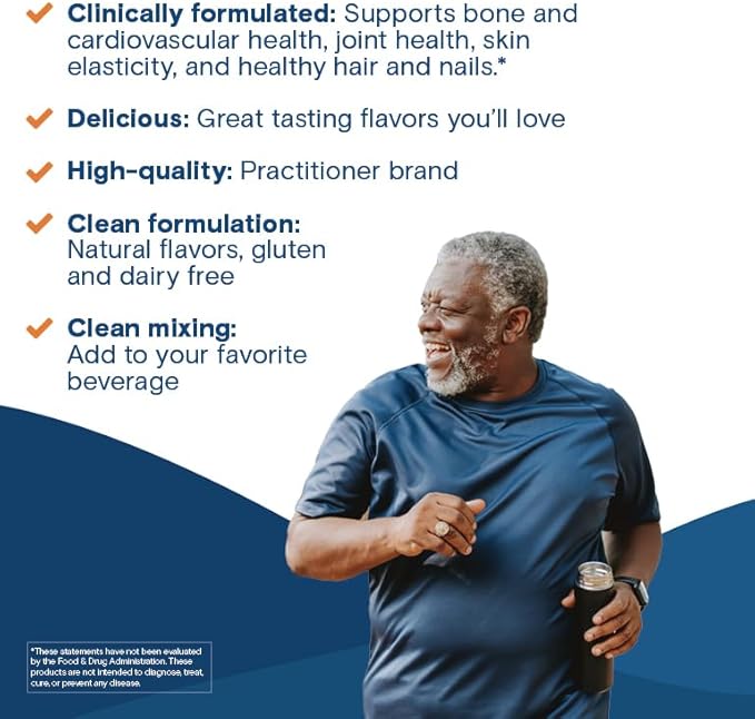Bariatric Fusion Unflavored Multi Collagen Protein Powder | Hydrolyzed Collagen Peptides Powder Plus Joint Support Complex of MSM and Glucosamine | Type 2 | Dairy, Gluten & Soy Free | 30 Servings