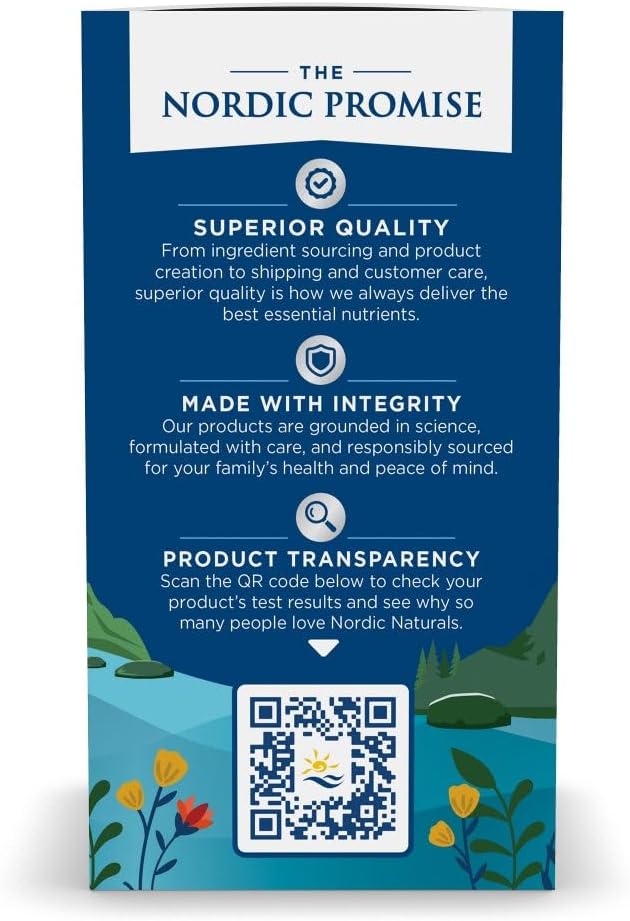 Nordic Naturals Arctic Cod Liver Oil, Lemon - 90 Soft Gels - 750 mg Total Omega-3s with EPA & DHA - Heart & Brain Health, Healthy Immunity, Overall Wellness - Non-GMO - 30 Servings