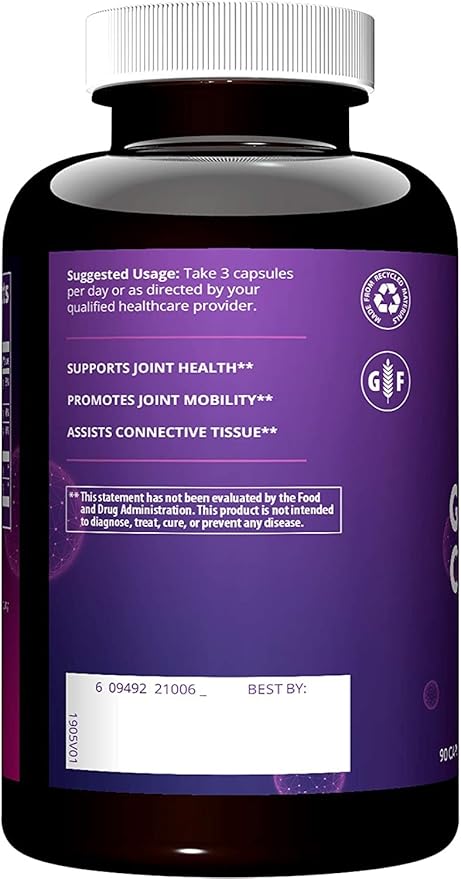 MRM Glucosamine1500mg/Chondroitin 1200mg , 90 Capsules