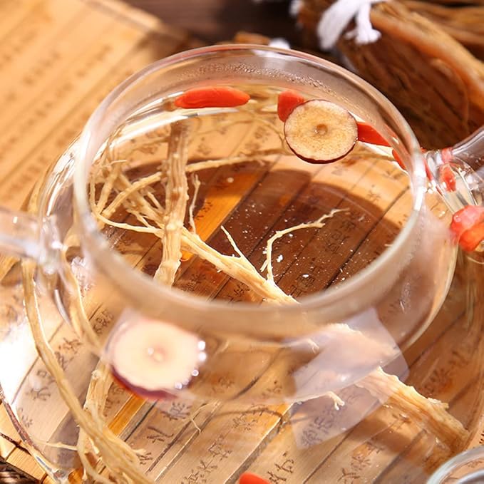 Red Ginseng Tibrous Root;Red Ginseng Tails Red Ginseng Curved Tails Red Ginseng Mixed Tails Hongshengxu Radix LATERALIS Ginseng RUBRA Korean Red Ginseng Root (100g(0.22 Pound))