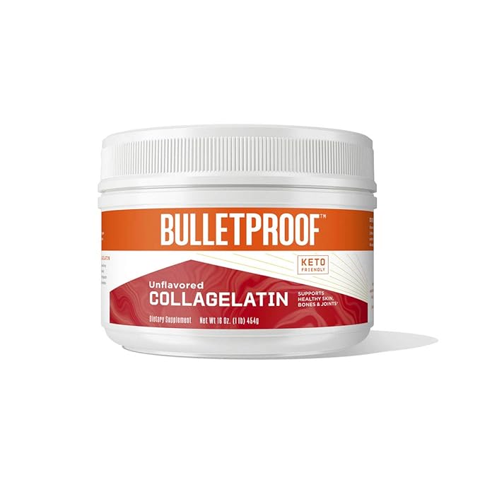 Bulletproof CollaGelatin, Gelatin Enhanced with Collagen Protein, Perfect for the Keto and Paleo Diet Recipes (16 Ounces)
