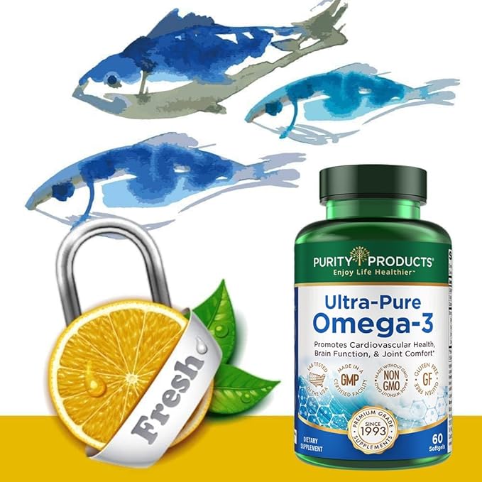 Purity Products KIT - Dr. Cannell's Advanced D + Omega-3 Ultra-Pure Fish Oil from Advanced D is Packed with Vitamin D, Vitamin K2, Zinc, Magnesium Citrate, Boron and Taurine