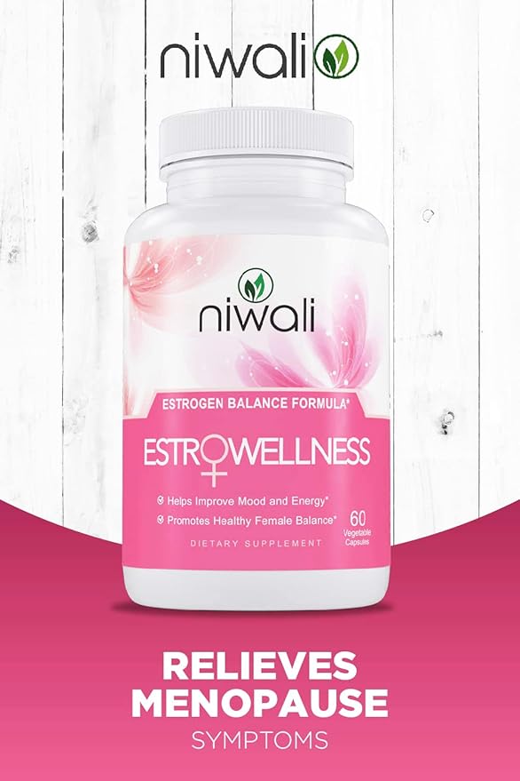 Estrogen Capsule for Women - Female Hormone Balance Supplement Menopause Mood and Energy Support - Restores Healthy Estrogen Levels | 60 Non-GMO Vegetarian Veggie Capsules