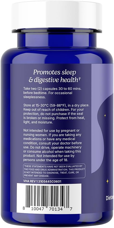 Santo Remedio Buenas Noches, Promotes Sleep, Supports Digestive Health, Contains Zylaria®, DE111® (Probiotics), Melatonin