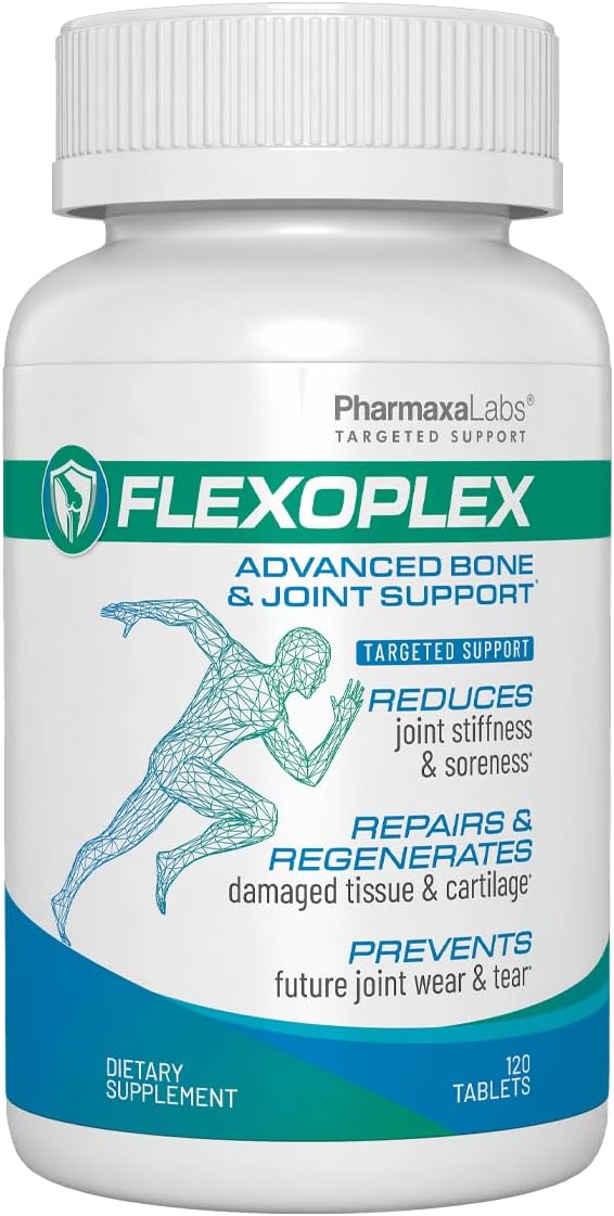 Advanced Bone & Joint Support Supplement | Promotes Healthy Joint Function & Relief from Joint Discomfort | Enhance Cartilage Flexibility & Range of Motion - 120 Count (Pack of 3)