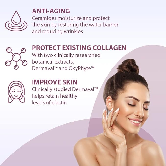 PlantFusion Vegan Collagen Beauty - Vegan Collagen Powder for Women - Hair Skin and Nails Vitamins - Gluten Free, Non-GMO, Non-Dairy (Strawberry Lemonade 18 Servings)