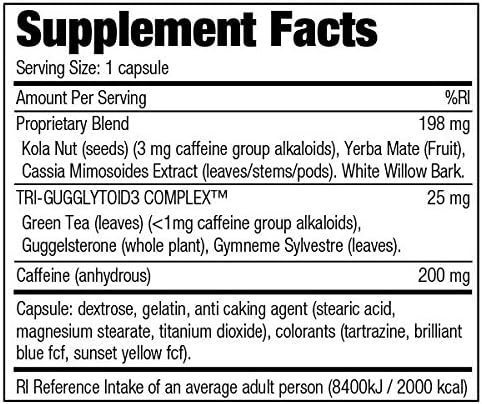 Stacker 2 Fat Burner Capsules, Ephedra Free, 100-Count Bottle