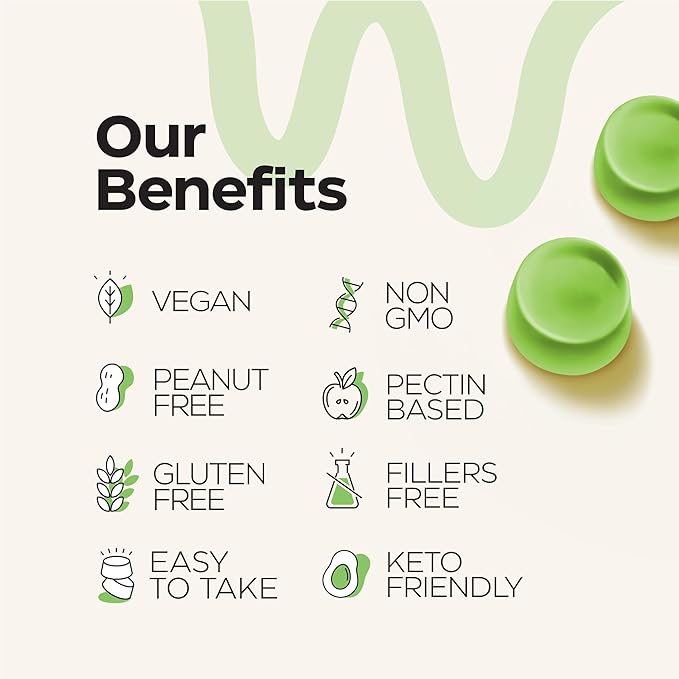 Biotin and Collagen Peptide Gummies for Hair Growth, Skin and Nails - 82000 Mcg per Serving - Biotin Chewables with Keratin Max Strength - Beauty Gummies for Women and Men - Vegan, Sugar Free, Non-GMO