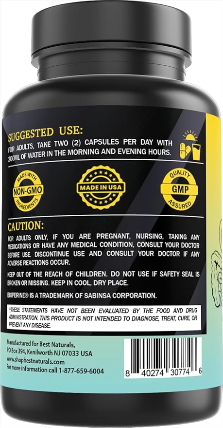 Best Naturals Day-to-Day Digestive Support 90 Veg Capsules - Made with Digestive Enzymes, Probiotics, & Herbal Blend - Made in The USA