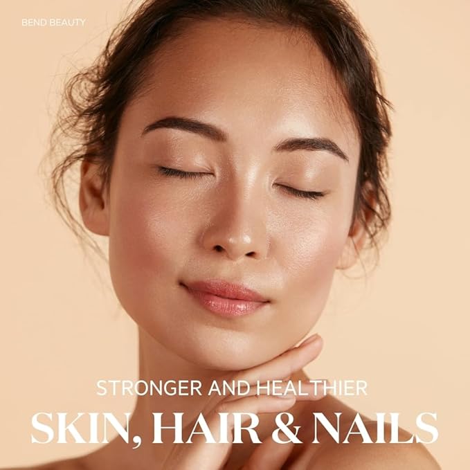 Bend Beauty Marine Collagen + Co-Factors | Coconut Flavored Collagen Powder | Hydrolyzed Collagen Supplement | Fish Collagen Peptides + Silicon + Vitamin C | Supports Healthy Skin, Hair and Nails