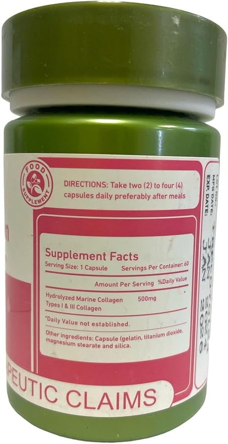 GlutaGenC Glutathione & Collagen Duo by Simplee Supplements, 30 Count (Pack of 2)