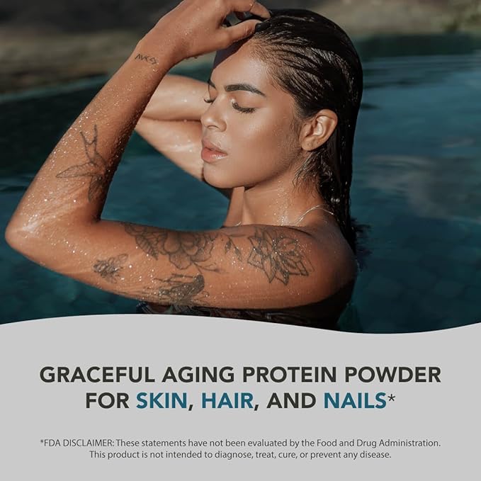 AMANDEAN Marine Collagen Duo. 500g Container + 30 Travel Packs. Hydrolyzed Fish Collagen Peptides for Skin, Hair & Nails. Pescatarian, Keto & Paleo-Friendly, Unflavored