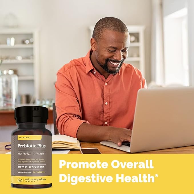 Prebiotic Plus chewable with Actazin™ - Promotes Digestive Health - 60 Count Company