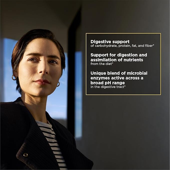 Integrative Therapeutics - Similase - Physician Developed Digestive Enzymes for Women and Men - Vegan - 180 Vegetable Capsules
