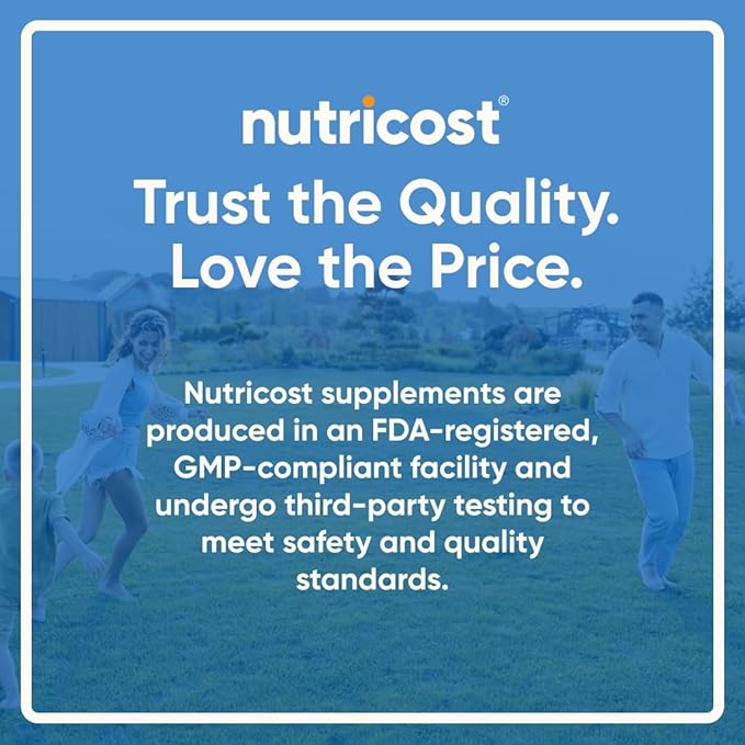 Nutricost Folic Acid (Vitamin B9) 1000 mcg, 240 Capsules