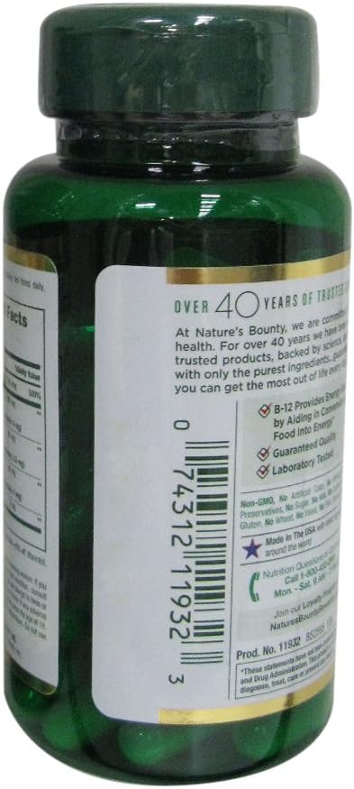 Nature's Bounty Ginseng Complex Herbal Health Capsules 75 Ea (Pack of 2)