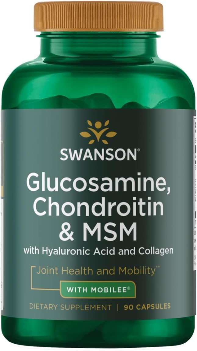 Swanson Glucosamine Chondroitin & Msm with Hyal-Joint 90 Capsules