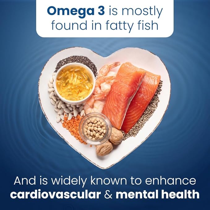 Well of Life Omega-3 Fish Oil – 60 Softgels | High EPA & DHA for Heart and Brain Health | Non-GMO, Premium Fish Oil Supplement | Made in USA, GMP Certified