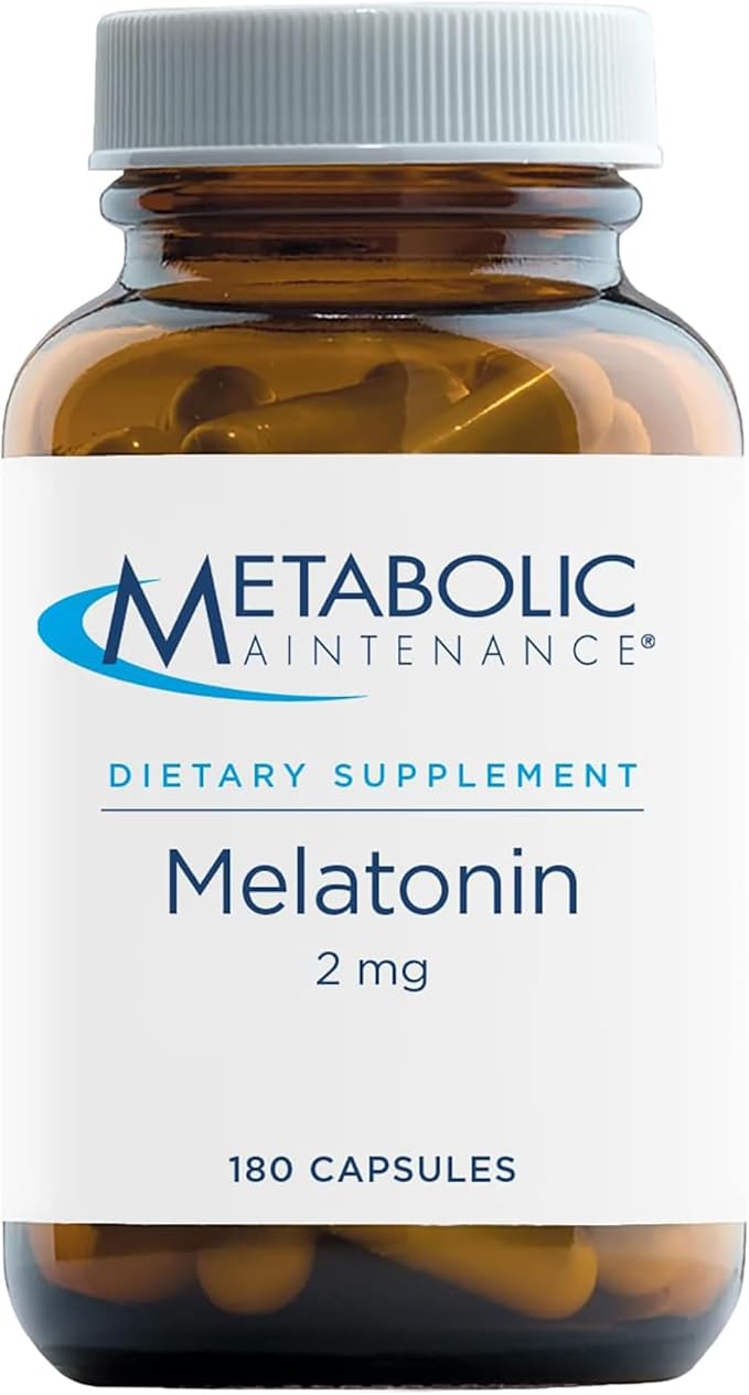 Metabolic Maintenance Melatonin - 2mg Melatonin + Glycine (180 Capsules)