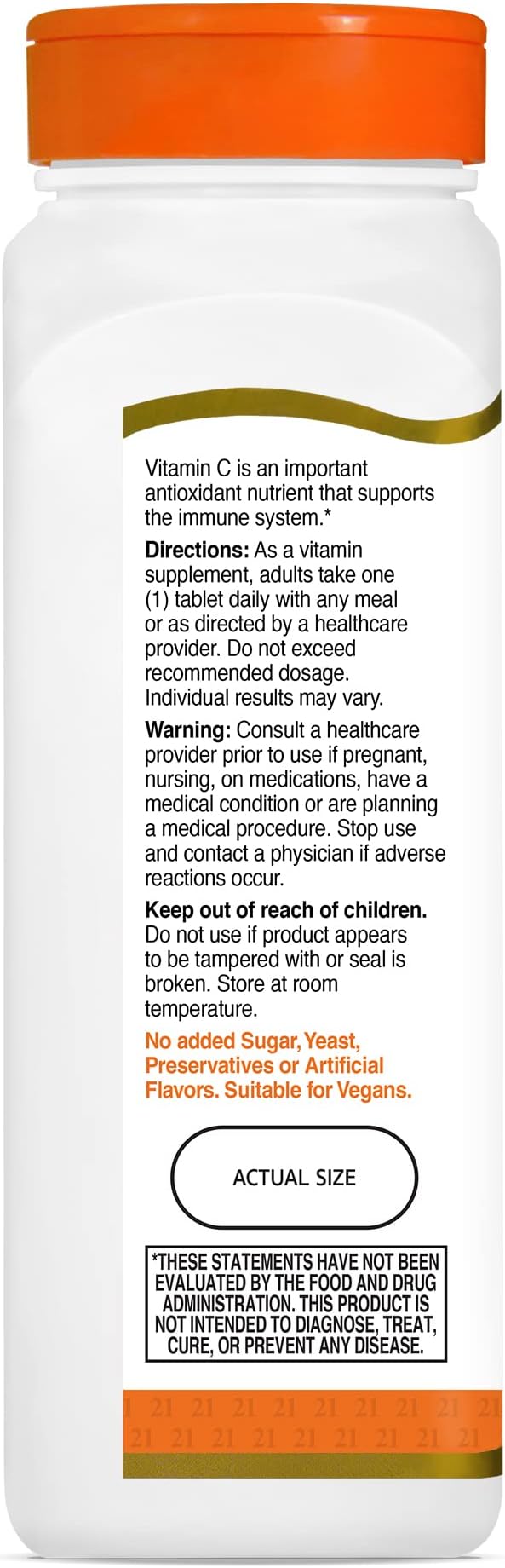 21st Century C 1000 mg Tablets 110 Count (Pack of 2)