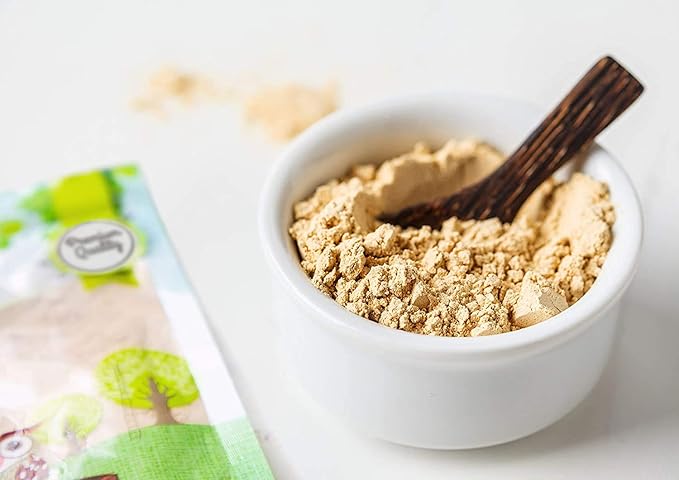 Food to Live Yellow Maca Powder, 8 Ounces – Raw Ground Maca Root, Vegan, Kosher, Keto, Non-Gelatinized, Bulk, Rich in Vitamin C