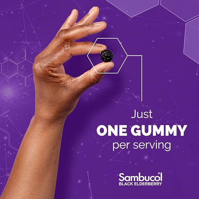Sambucol Black Elderberry Syrup and Gummies for Kids - Elderberry Syrup Kids, Kids Elderberry Gummies, Black Elderberry Syrup for Kids, Sambucus Kids - 7.8 Fl Oz, 30 Gummies Bundle