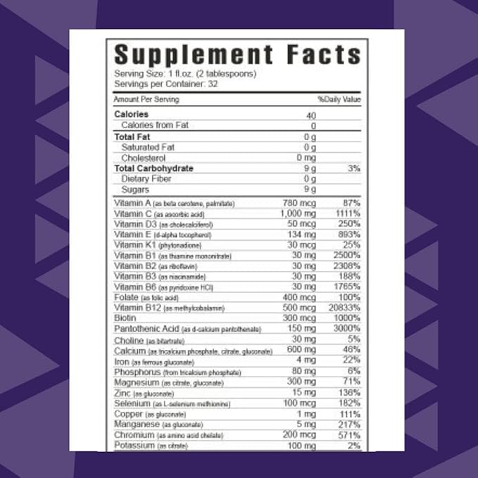 Youngevity Ultimate Classic® - Mega Multi-Vitamin & Mineral Complex - 16 Vitamins, 70+ Minerals, 12+ Amino Acids, Grape Seed, CoQ10, and More - Highly Absorbable Liquid (32 Fl Oz - Pack of 1)