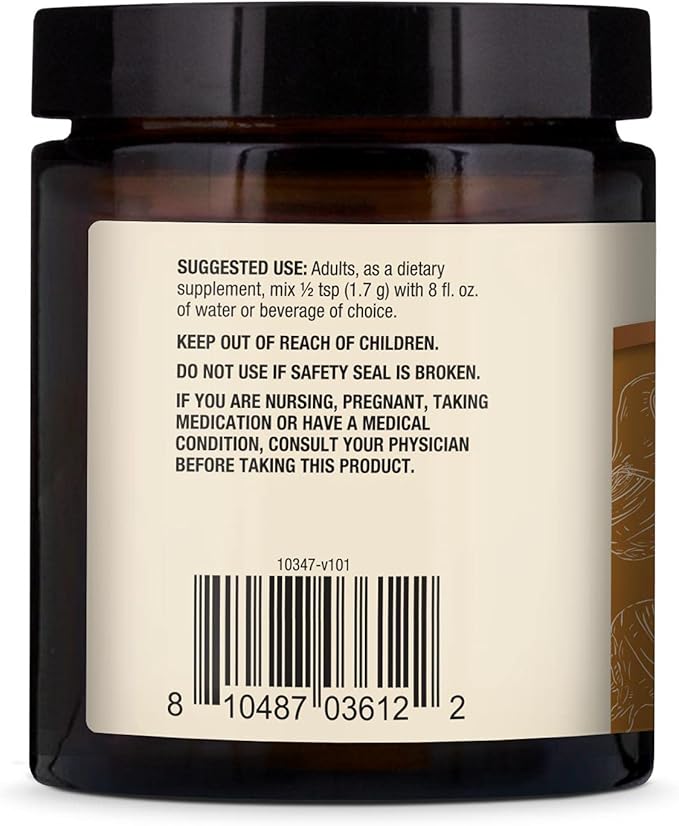 Dr. Mercola Organic Maca Powder Gelatinized Dietary Supplement, 2.69 oz (45 Servings), Non GMO, Soy Free, Gluten Free, USDA Organic