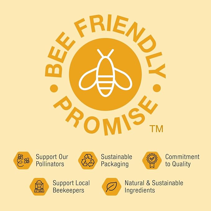 Total Hive Superfood Honey - with Raw Honey, Royal Jelly, Propolis, Bee Pollen, Ginseng
