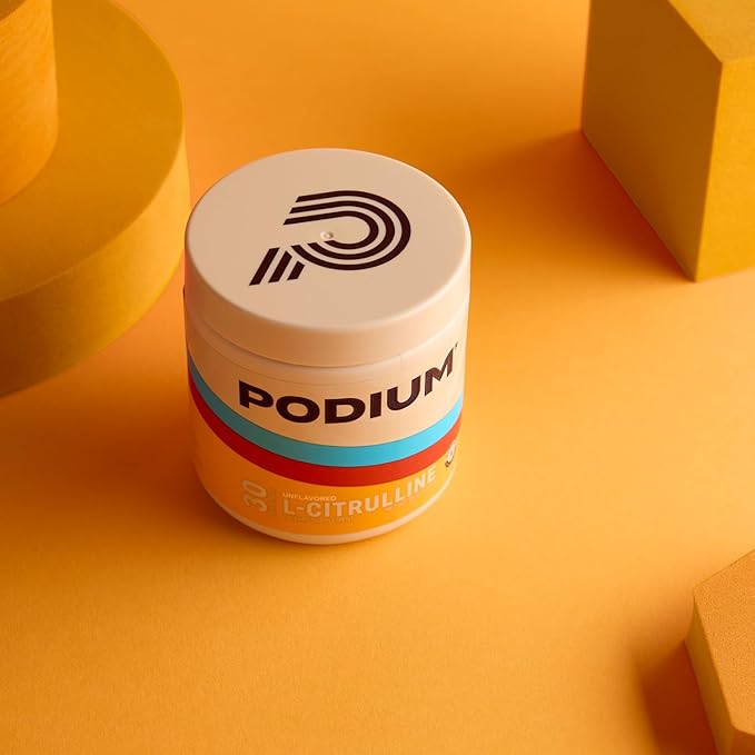 Podium Nutrition, Solos | L-Citrulline, 30 Servings, Unflavored, Boost Athletic Performance