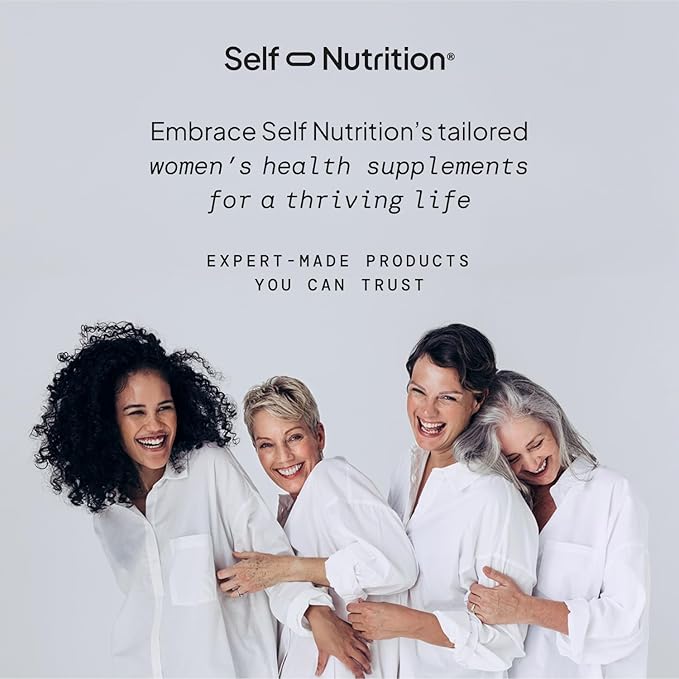 Menopause Support for Women -All-Natural, Hormone-Free Perimenopause & Menopause Support. Unique Blend for Hot Flashes, Mood, Energy, Sleep & More. Vegan, Gluten-Free, 60 Capsules.