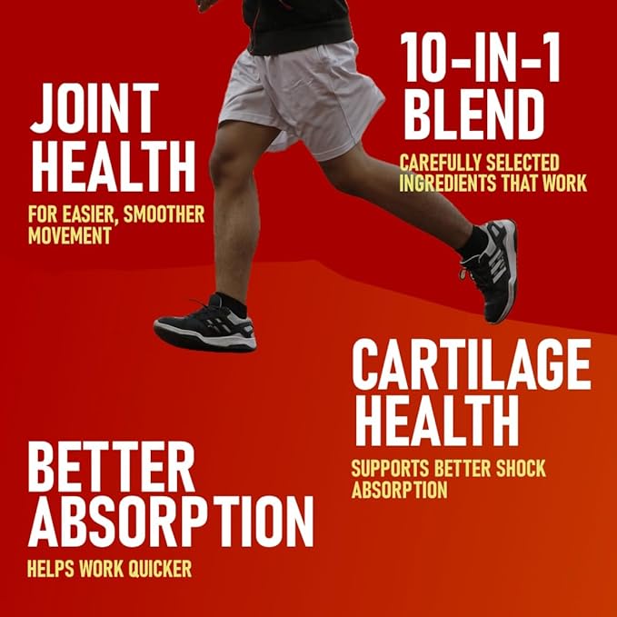 Glucosamine Chondroitin MSM Curcumin Turmeric Boswellia - Joint Support Supplement for Bone Back Knee Hand Flexibility, Mobility. Joint Health Supplement for Women & Men. 90 Capsules