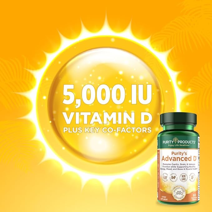 Purity Products KIT - Dr. Cannell's Advanced D + Omega-3 Ultra-Pure Fish Oil from Advanced D is Packed with Vitamin D, Vitamin K2, Zinc, Magnesium Citrate, Boron and Taurine