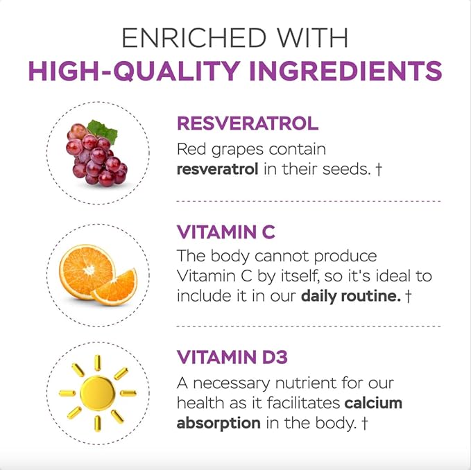 Hydrolyzed Collagen Peptides Powder with Vitamin C & Resveratrol - Hair, Skin and Nails Vitamins for Women & Men - Bone and Joint Supplement - Coconut Flavored - 16 oz