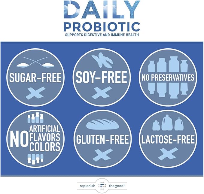 Daily Probiotic - 6 Billion CFU - Supports Digestive Health -15x More Effective Than Regular Capsules - Relieves Gas, Bloated Stomach & Acid Reflux (60 Count)