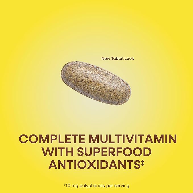 Nature's Way Alive! Women's 50+ Complete Multivitamin, Supports Healthy Heart, Brain, Bones*, Superfood Antioxidants(1), B-Vitamins, Gluten-Free, 50 Tablets (Packaging May Vary)